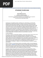 A Realidade Condicionada