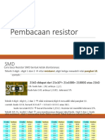 Perhitungan Resistor Pertemuan 2