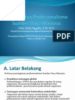 Peningkatan Profesionalisme