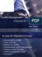 Conflict Management MBA First Semester