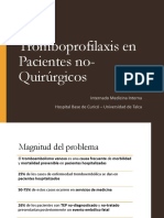 Tromboprofilaxis en Pacientes No-Quirúrgicos FINAL