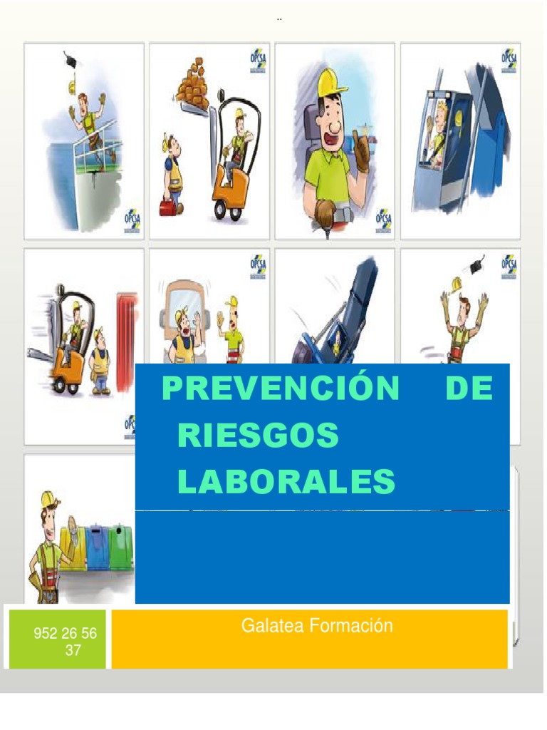 Prevencion de Riesgos Laborales PDF Seguridad y salud ocupacional