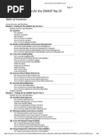 How To Test For The OWASP Top 10