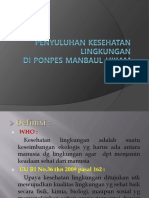 Penyuluhan Kesehatan Lingkungan