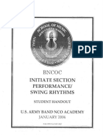 US Military Band Guide To Articulations