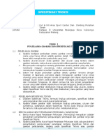 2-Spesifikasi Teknis (Cut & Fill + DPT) UB - Dieng