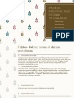 Faktor Esensial Dan Proses Persalinan