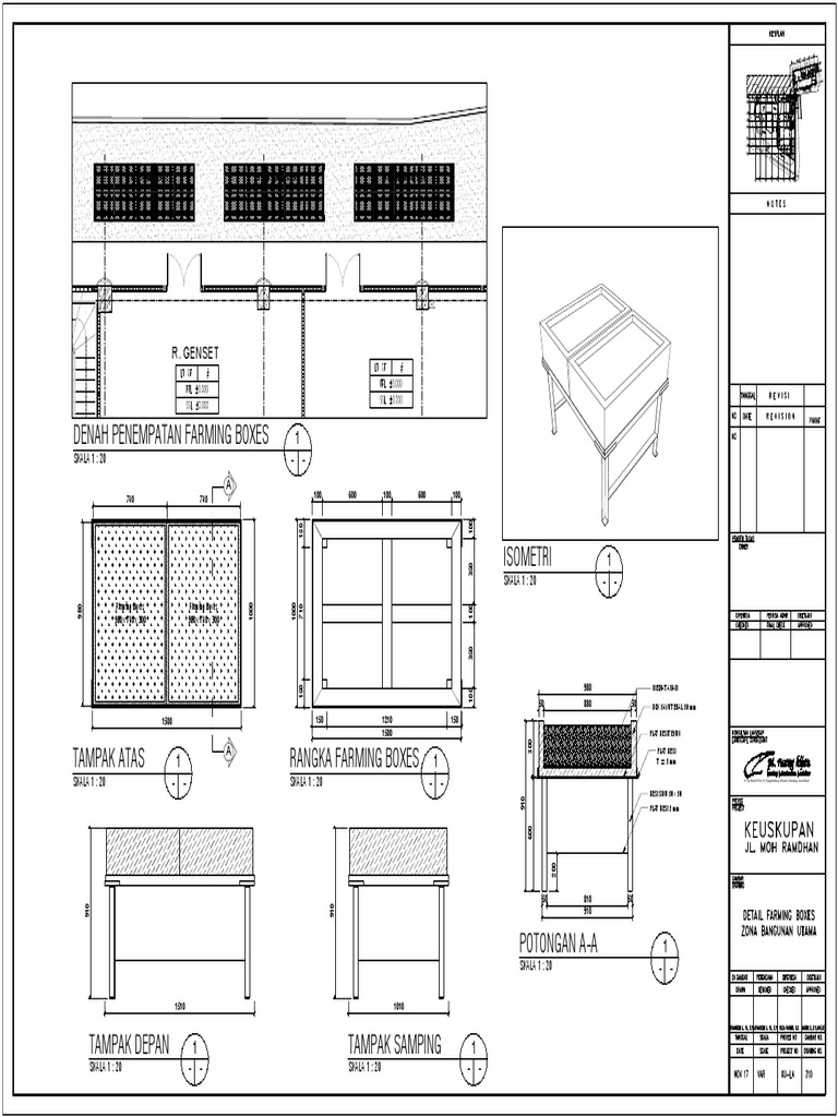 Farming Box Specifications and Layout | PDF