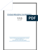 Sop Bappeda PDF