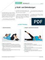 Jogging - Kraft - Und Dehnübungen PDF
