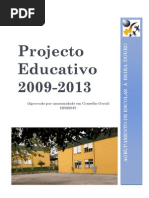 Projecto Educativo 2009-2013