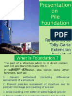 Pile Foundation TG