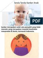 Waspadai Tanda Tanda Kanker Anak