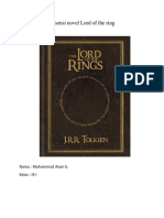 Resensi Novel Lord of The Ring