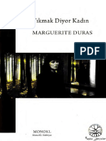 Marguerite Duras - Yıkmak Diyor Kadın