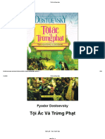 Crime and Punishment - Tội Ác Và Trừng Phạt - Fyodor Dostoevsky - Cao Xuân Hạo Dịch