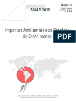 Impactos Ambientais Desafios Crescimento