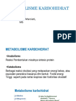 Metabolisme Karbohidrat 