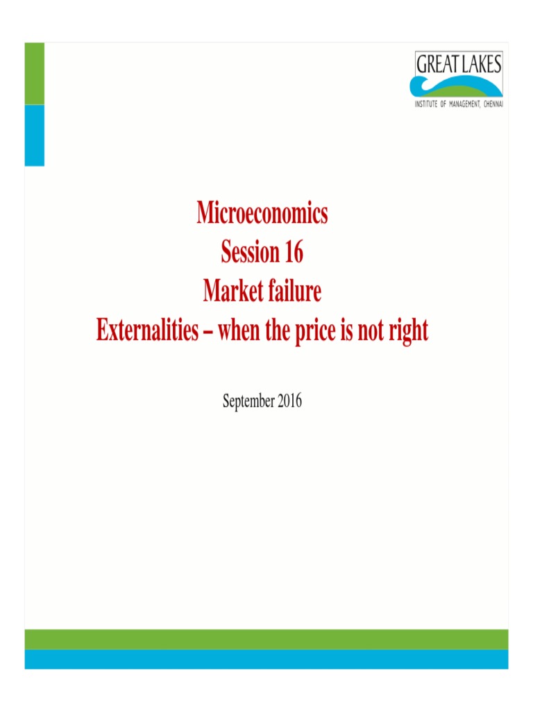 Micro16 Externalities 2016 Pdf Externality Economic Equilibrium