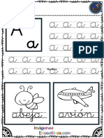 Abecedario para Practicar La Grafomotricidad PDF 1 10 PDF