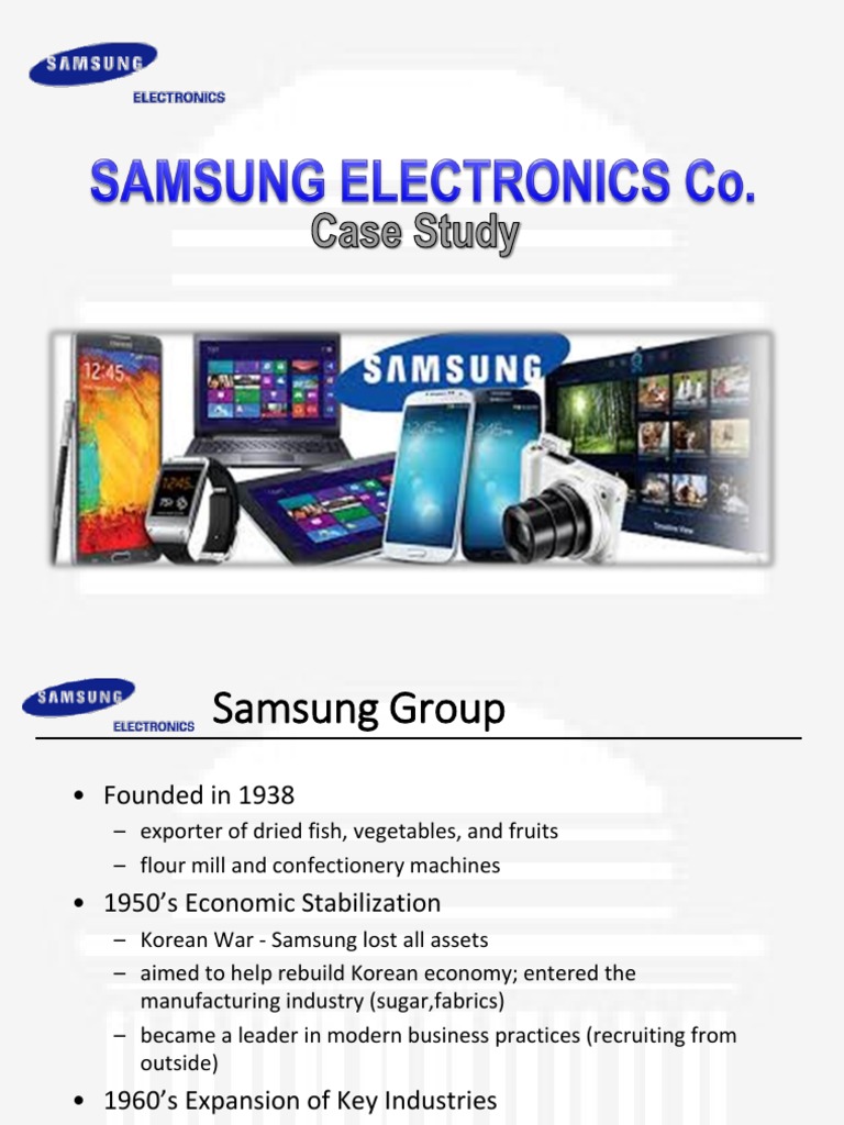 samsung market research report