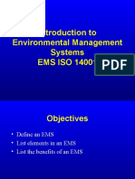 Introduction To Environmental Management Systems EMS ISO 14001