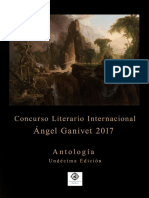 Antología Concurso Ángel Ganivet 2017