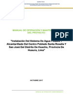 14.01 b Manual de Operadcion y Mantenimiento Sistema de Agua Potable y Alcantarilado