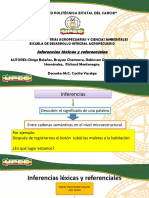 4 Taller Inferencias Léxicas y Referenciales. Hernandez, Montenegro, Bolaños, Chamorro y Guerrero