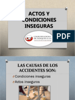 Actos y Condiciones Inseguras