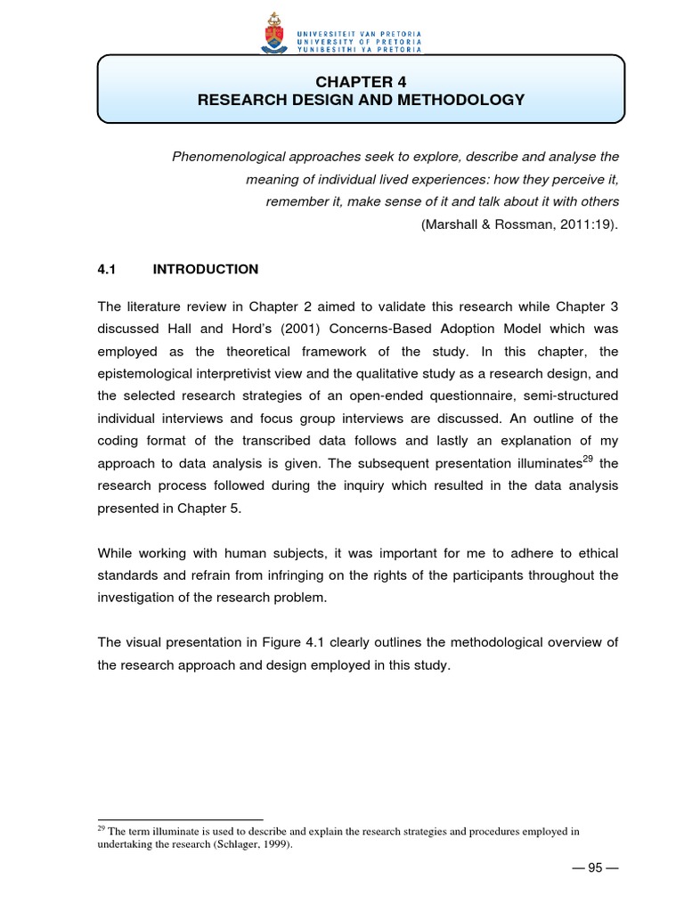 chapter 4 research introduction example