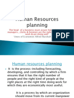 Human Resources Planning
