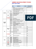 FMDS - Course Offerings - FS - 2017-2018 (As of 6-2-2017)