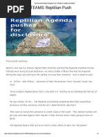 Disclosure Teams: The Reptilian Push by Kerry Cassidy