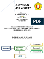 LMA: Alat Bantu Ventilasi Non-Intubasi