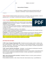 Guia completo sobre intercorrências cirúrgicas