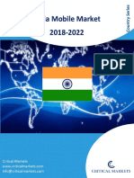 India Mobile Market 2018-2022 - Critical Markets