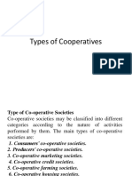 Types of Cooperatives