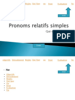  Pronoms Relatifs