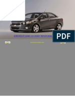 Chevrolet Sonic 2012 Body Repair Manual