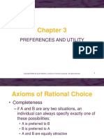 Preferences and Utility