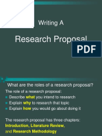 1 Writing A Research Proposal