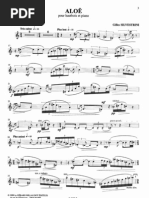 Bozza Fantaisie Pastorale For Oboe And Piano1 - 
