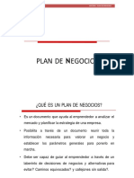 Plan de Negocios 1ra Parte