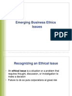 Business Ethics Issues