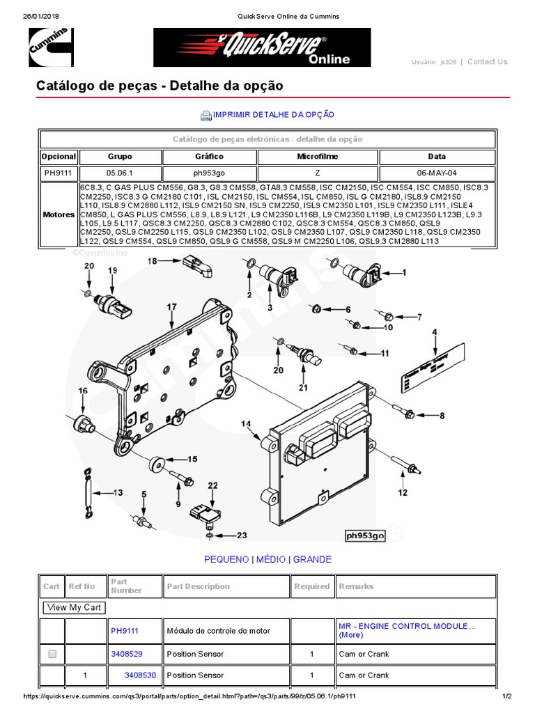 Quickserve Cummins Online