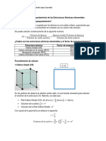 Factor de Empaquetamiento de Las Estructuras Atómicas Elementales