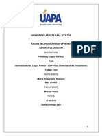 Filosofia y Logica Juridica Trabajo Final