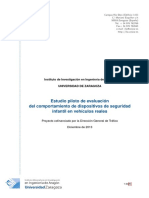 Amiento de Dispositivos de Seguridad Infantil en Vehiculos Reales INFORME PARA WEB