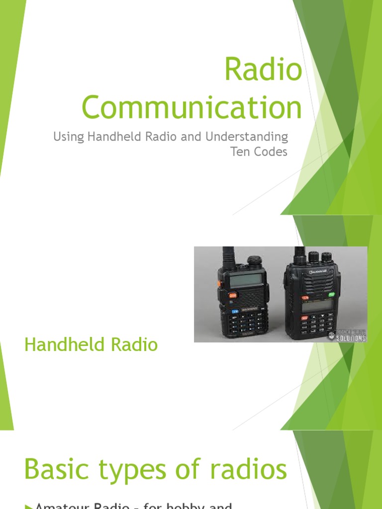 Understanding Radio Communication Codes | PDF | Business